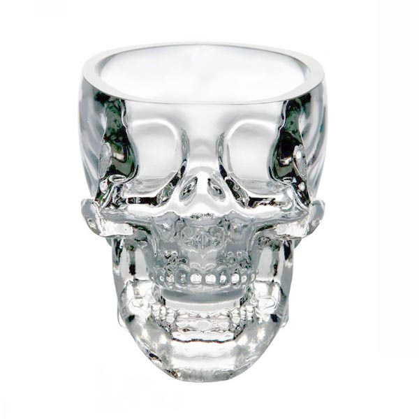 350ml Human Skull Shape Vodka Glass Wine Cup