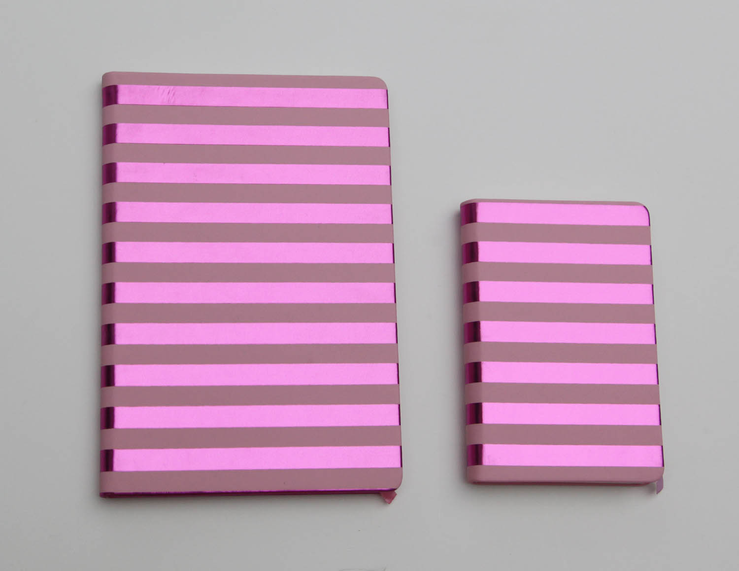 A5/A6 CC PU With Color Foil Lines Notebook