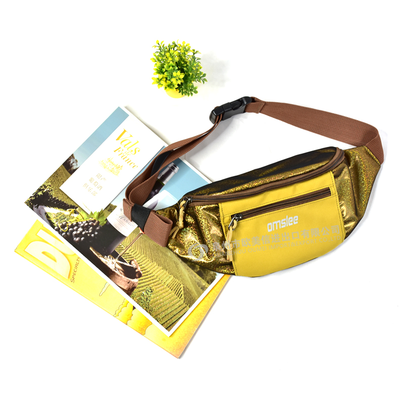 Bling-bling new fashion sport waist bag