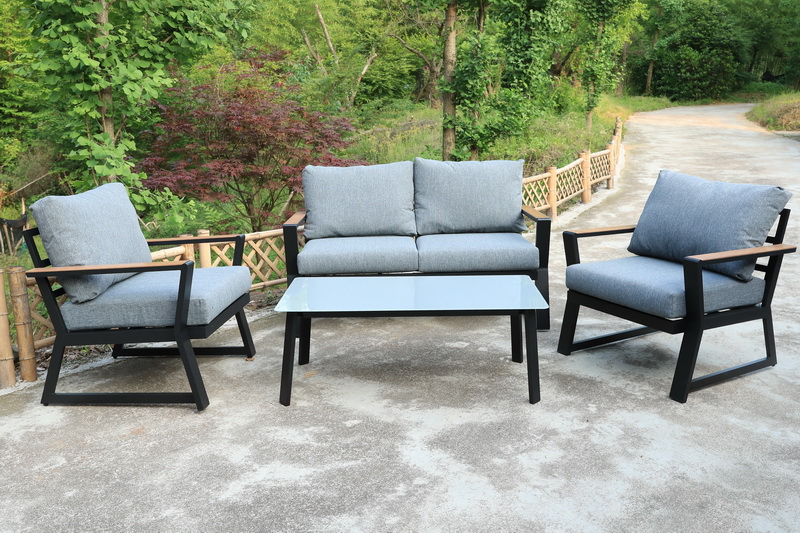 Butterfly 4pcs Aluminium Sofa Set