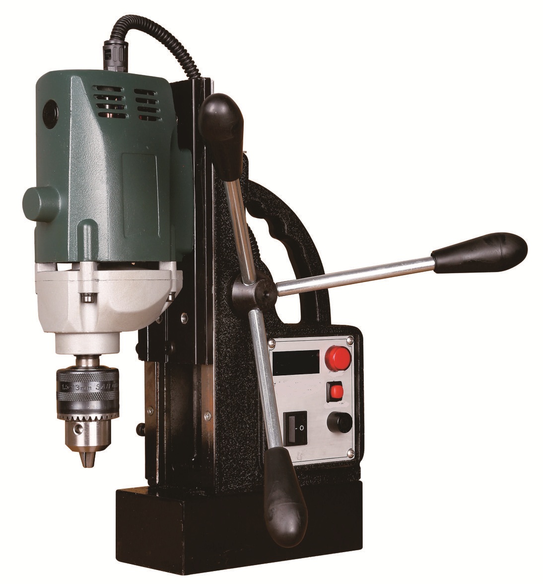 Magnetic base drill