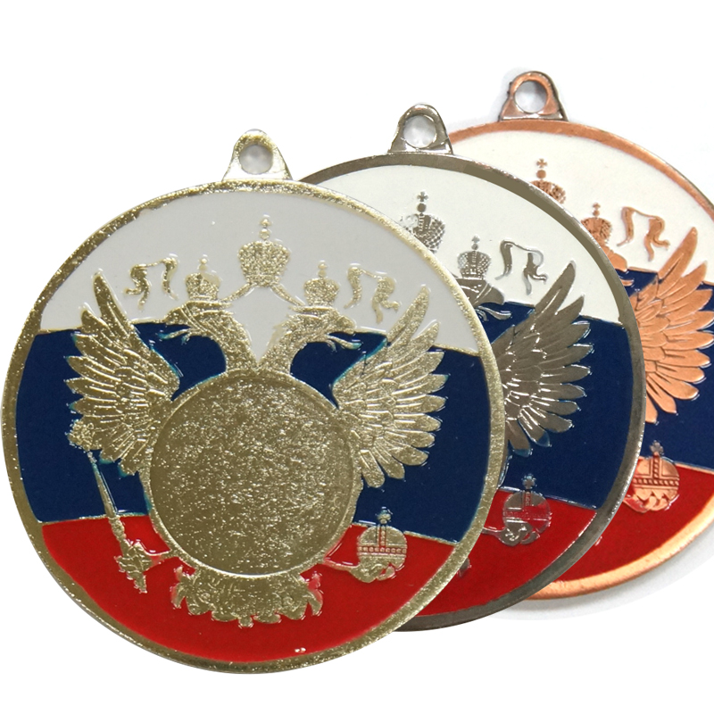 Hot sale 50mm soft enamel emboss/deboss effective metal blank medal