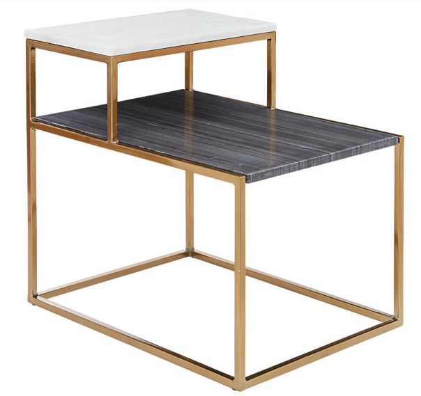 Faux Marble Coffee Table