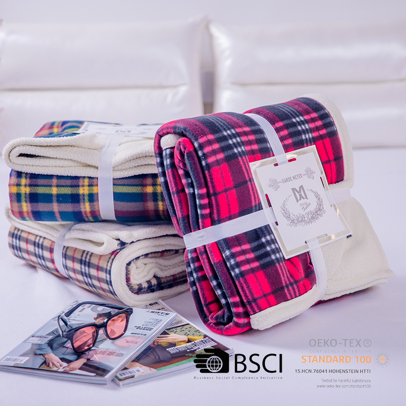 Polar Fleece Berber Blanket