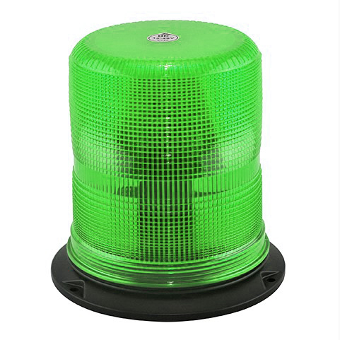Green strobe light warning light for heavy duty rotating beacon flash light