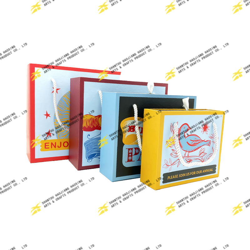 Paper Hand Bag Set Of 4