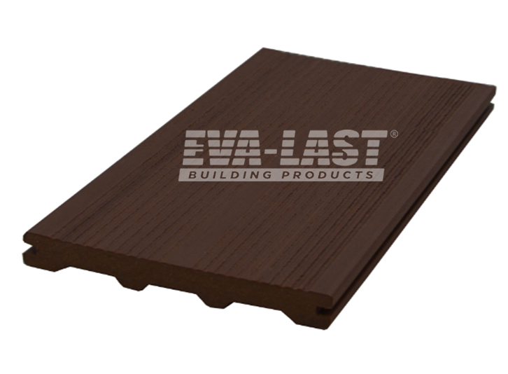 Co-extrusion WPC decking/arched decking grooved