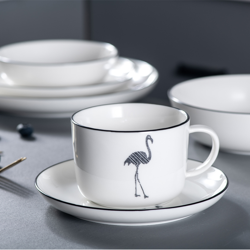 Concise dinner set