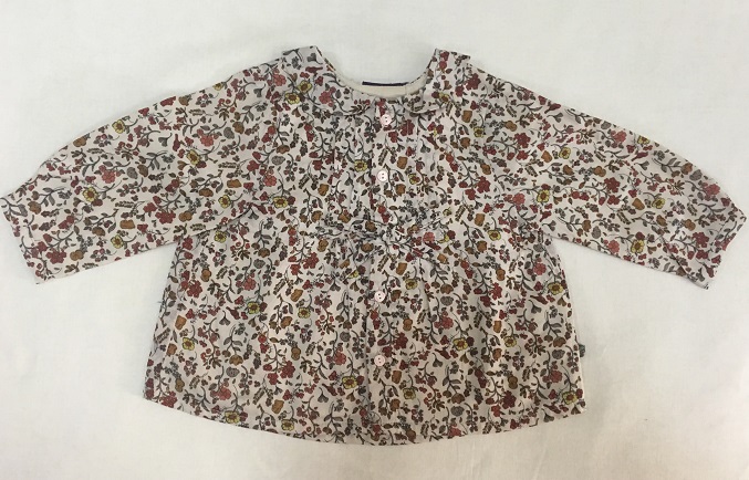 Baby girl’s shirt with AOP print