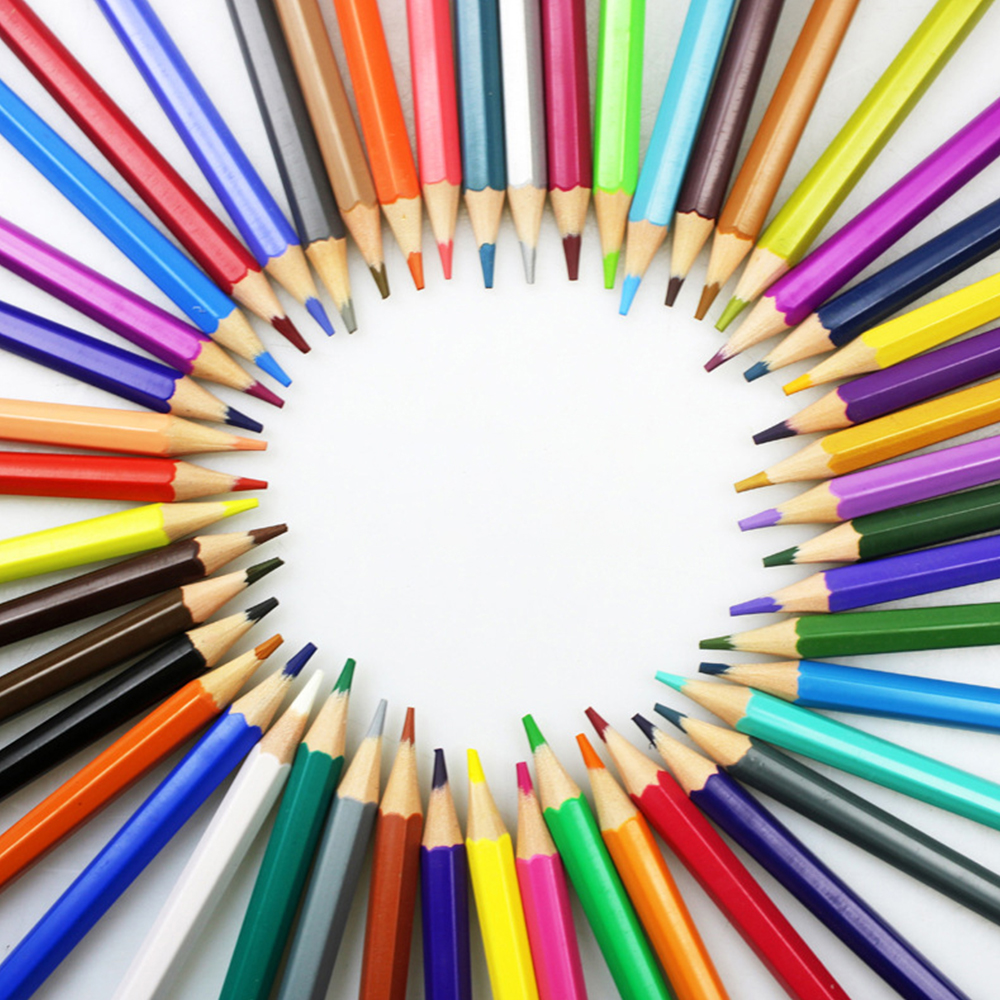 7inch woodfree color pencil in paper box