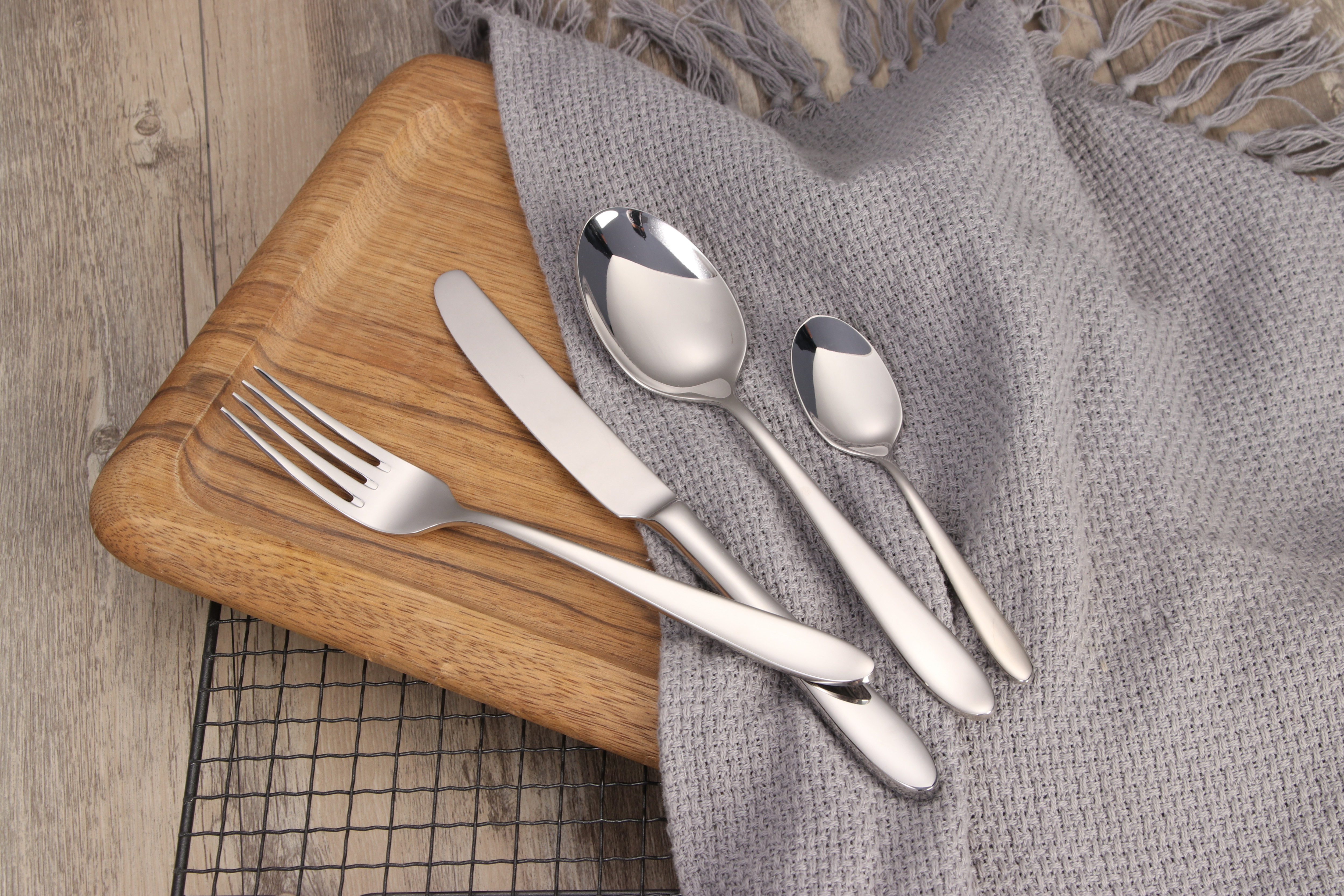 High Quality Stainless Steel Cutlery Set Stainless Steel Flatware Tableware Wholesale For Restaurant Hotel