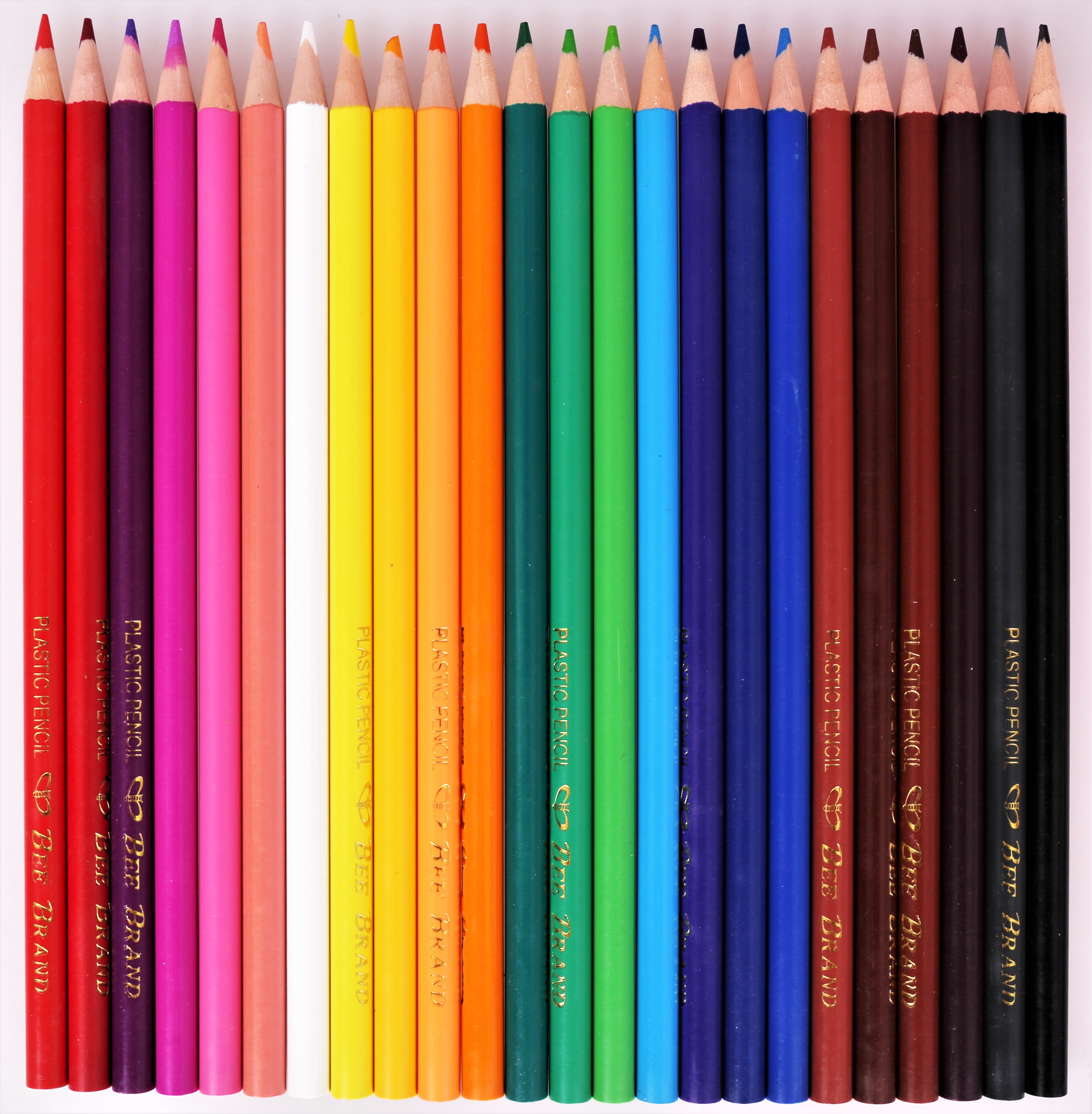 plastic color pencil