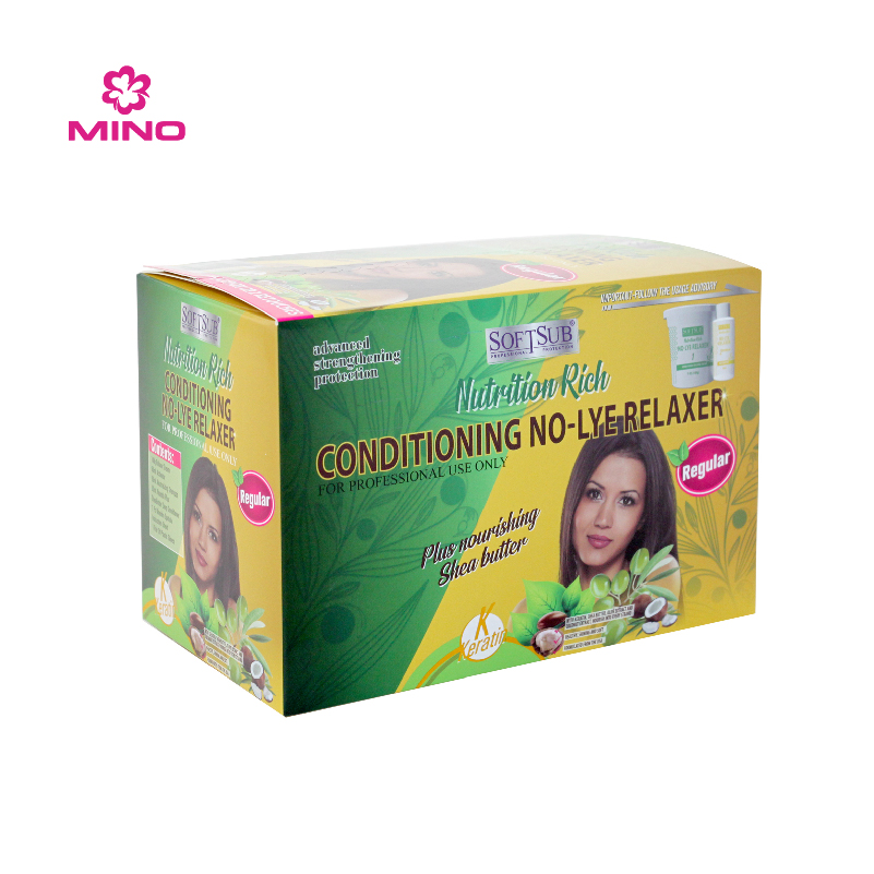SOFTSUB Nutrition Rich NO-LYE HAIR RELAXER SINGLE KIT REGULAR