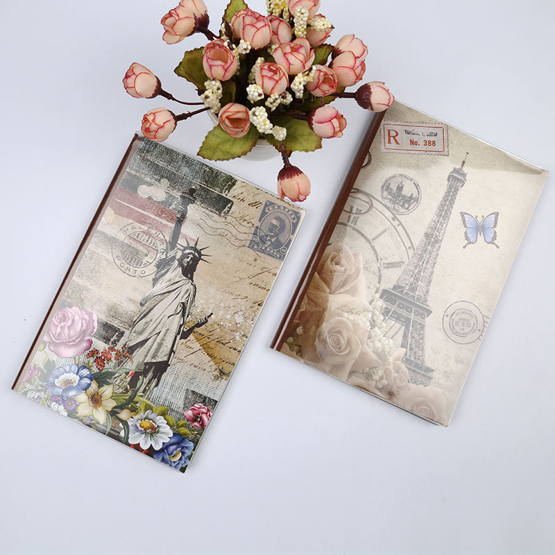 WANSHIFA 2021 Creative Design Color Printed Hard Cover Notebook