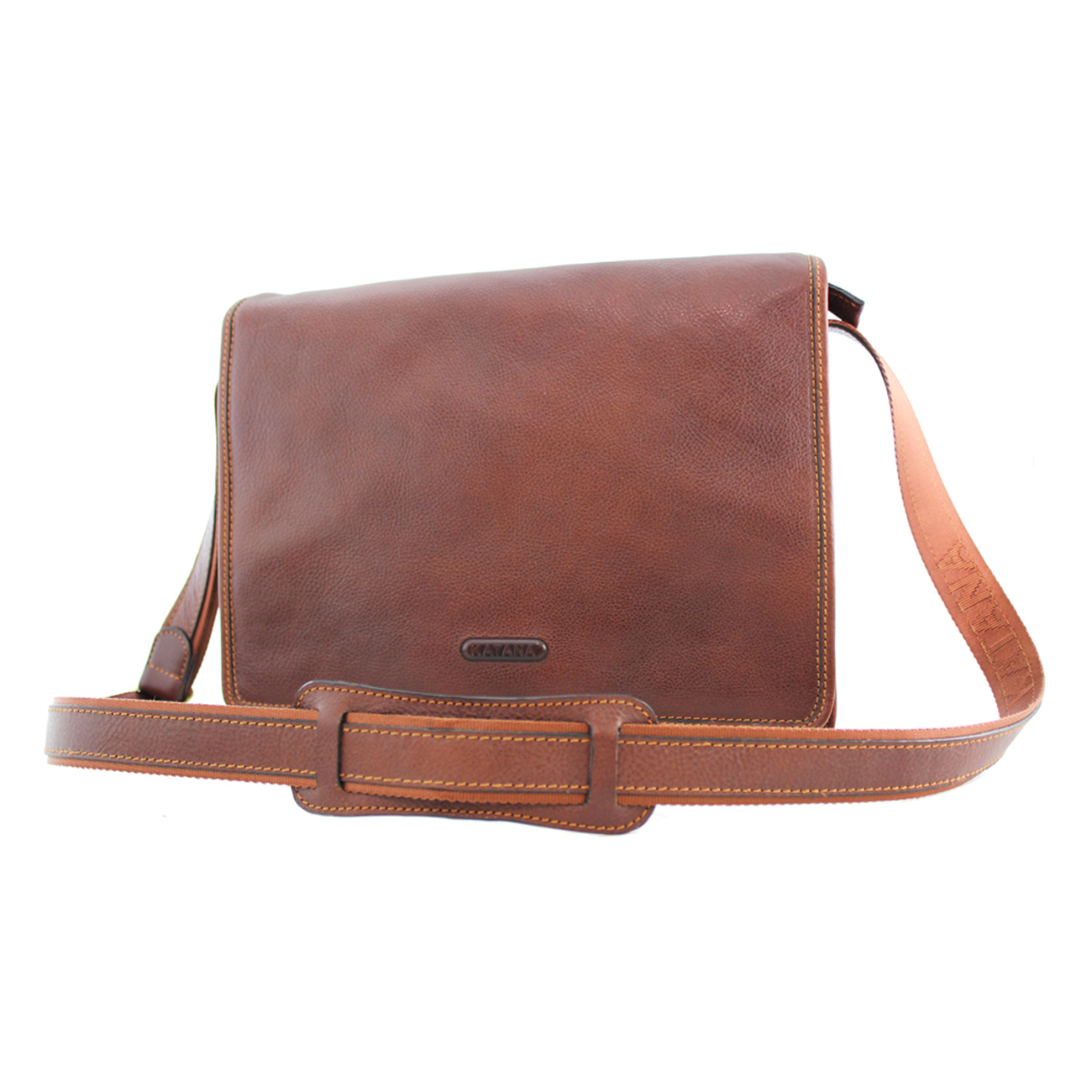 Genuine leather messenger bag