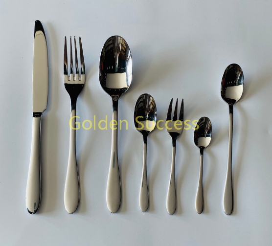 Stainless steel tableware new modern gift set cutlery silverware