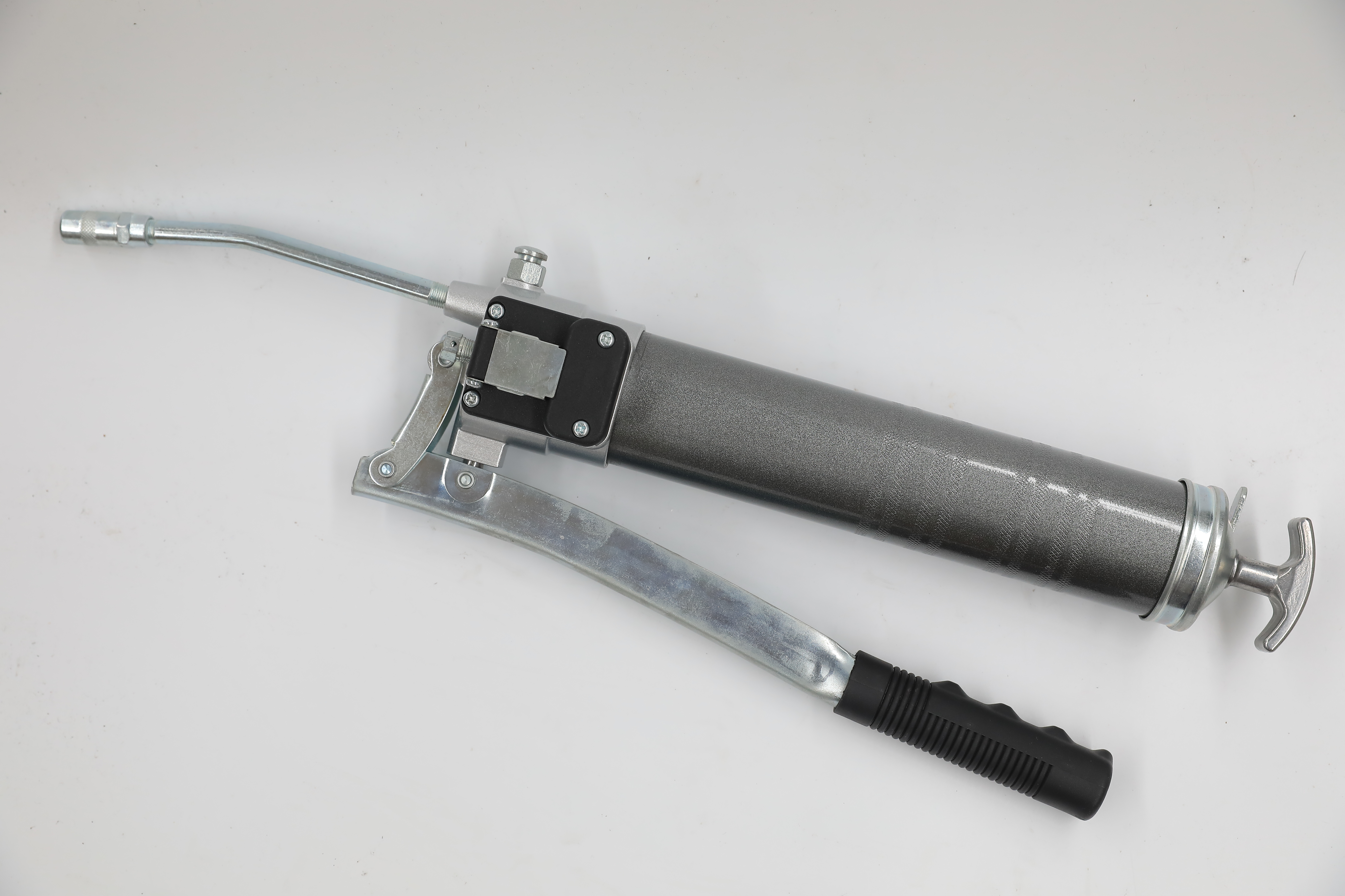 Heavy-duty Lever Grease Gun with Quick Release Design Patent Protected
