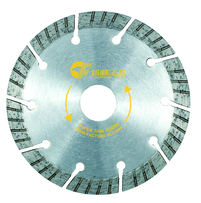 diamond double-deck slotting saw blade