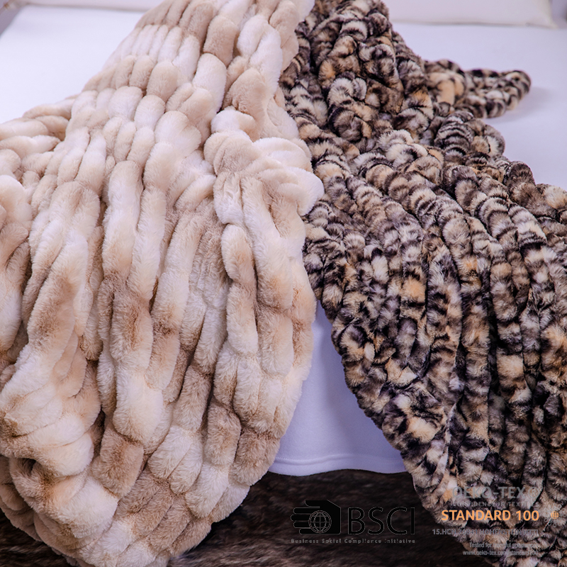 Rabbit Fur Blanket