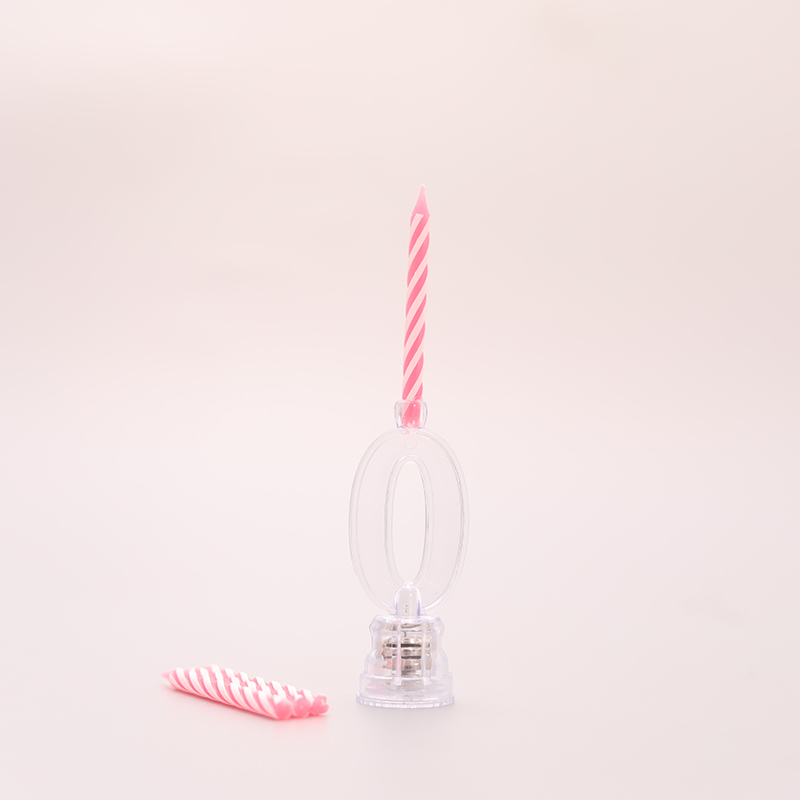 New Style Unique Design Birthday Number Candle Led Cake Multi Color Candle