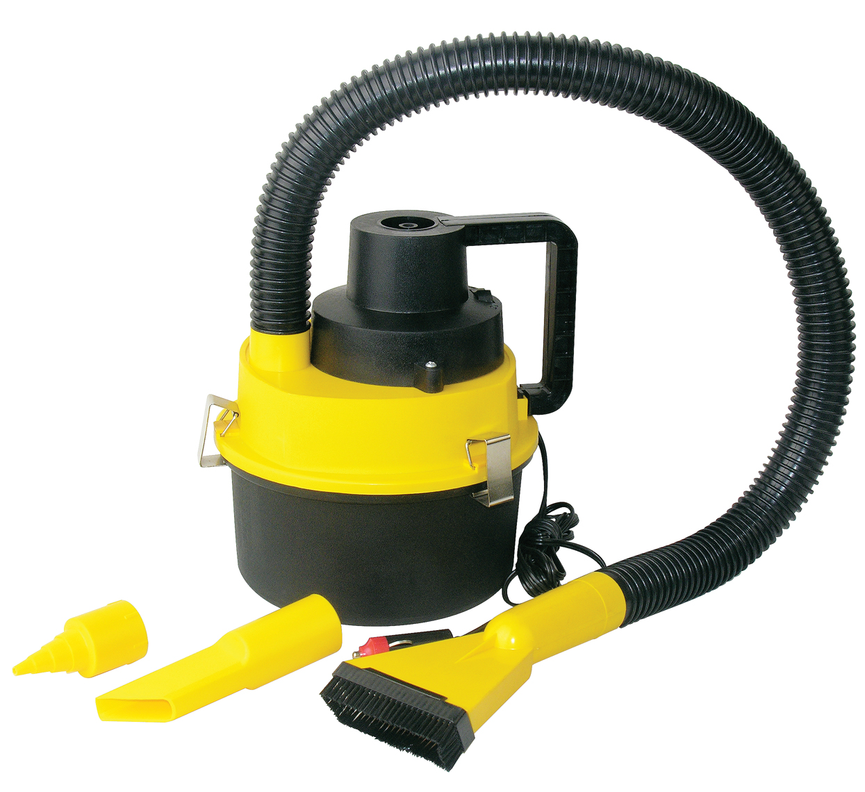 Car vacuum cleaner DC12V portble plastic 90-120W dry and wet clean job