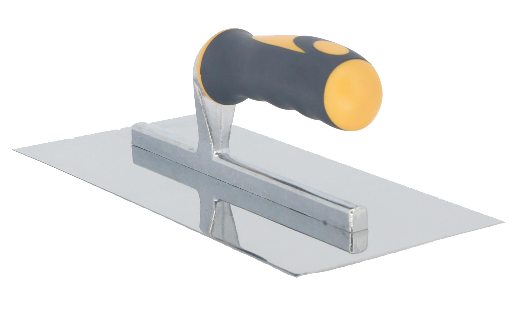 Plastering trowel with long shank