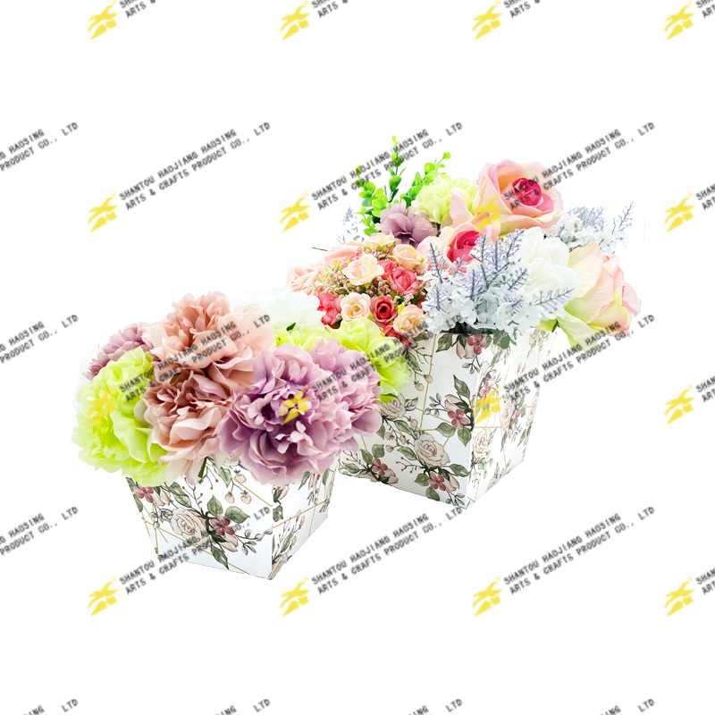 Square Box With Polybag