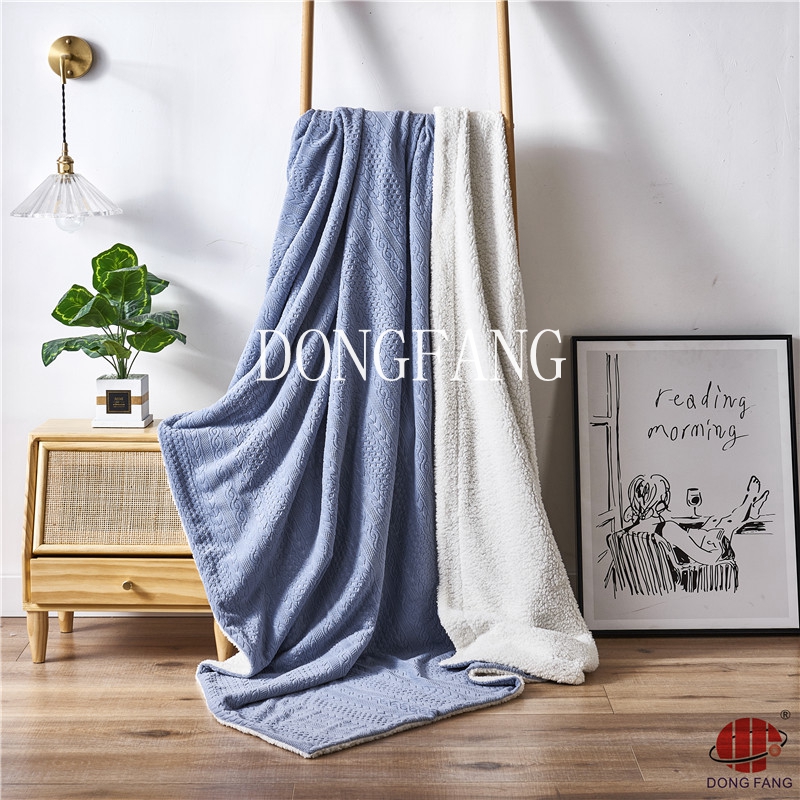 100% polyester soild milk velvet deep emboss