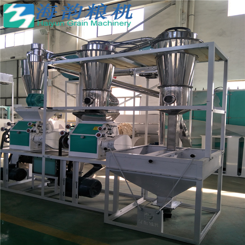 Small scal fwheat flour mill machine corn mill machine rice/oat/buckwheat millet corn