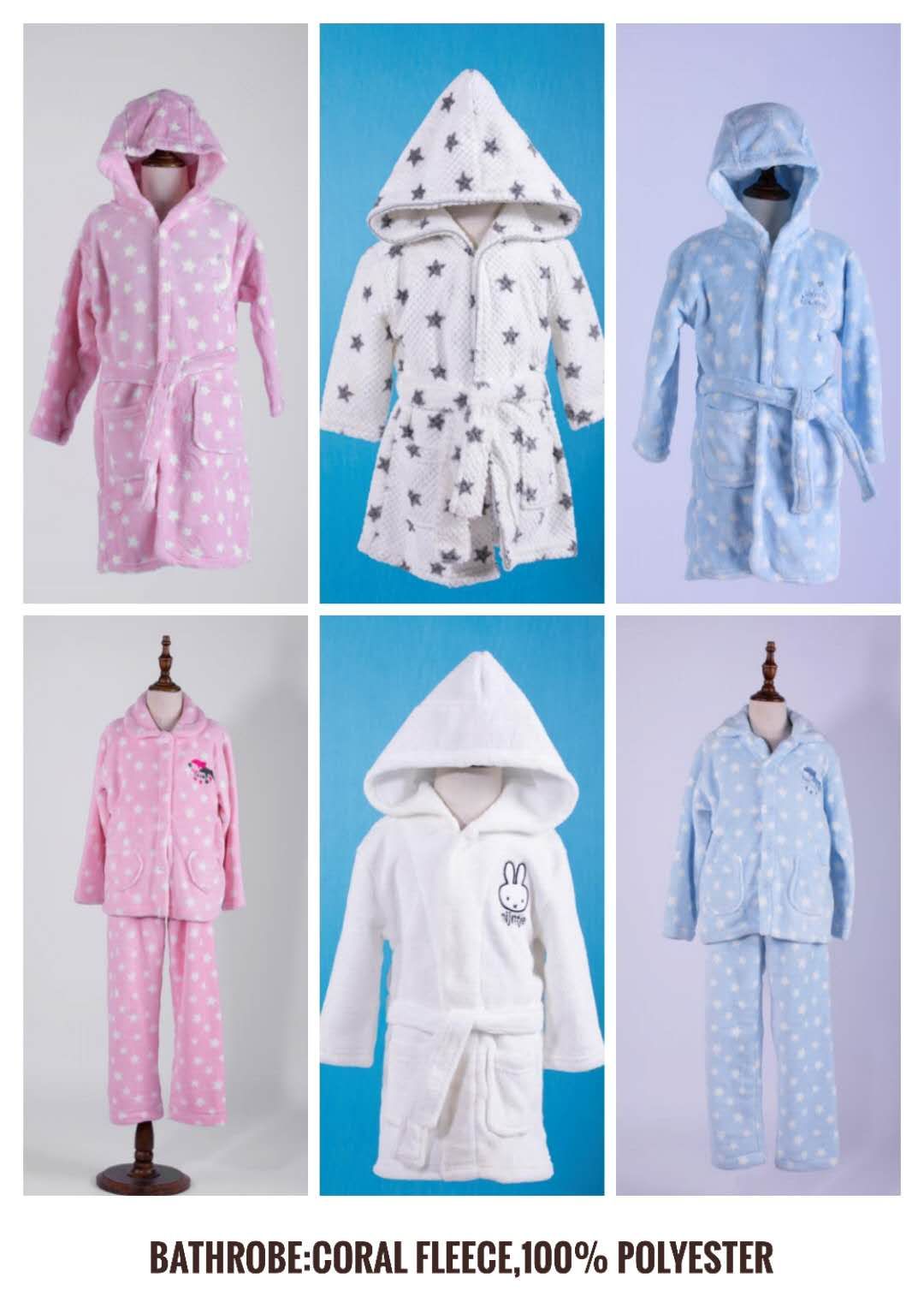 Coral Fleece Bathrobe