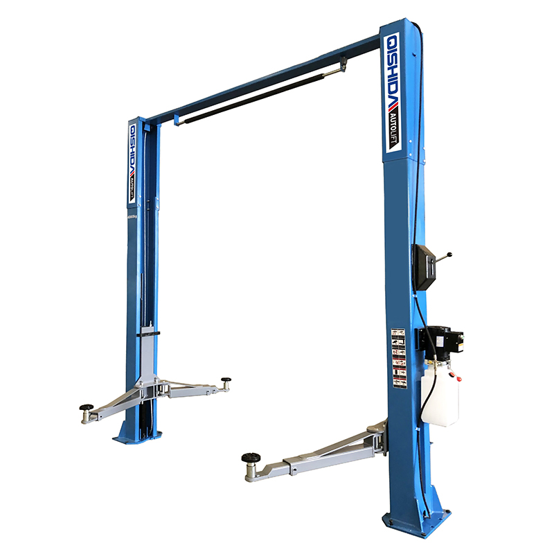 QISHIDA Lift-4000kg Single-side Manual Release 2-Post Car Lift
