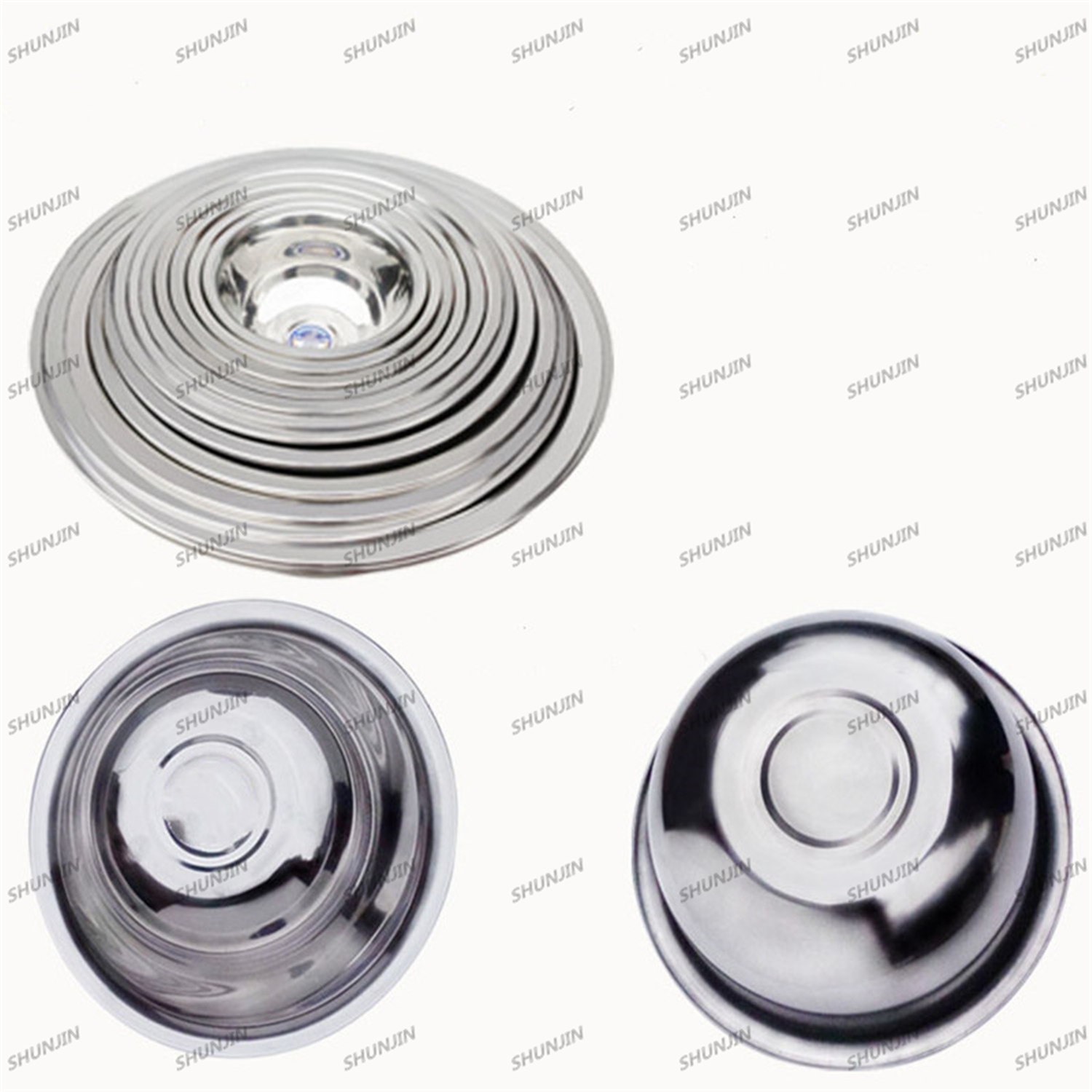 Stainless steel basin