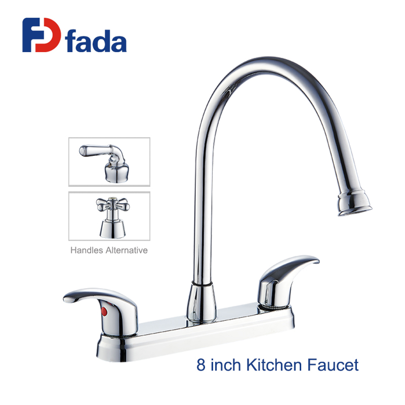 8 inch Double Handle Kitchen Faucet