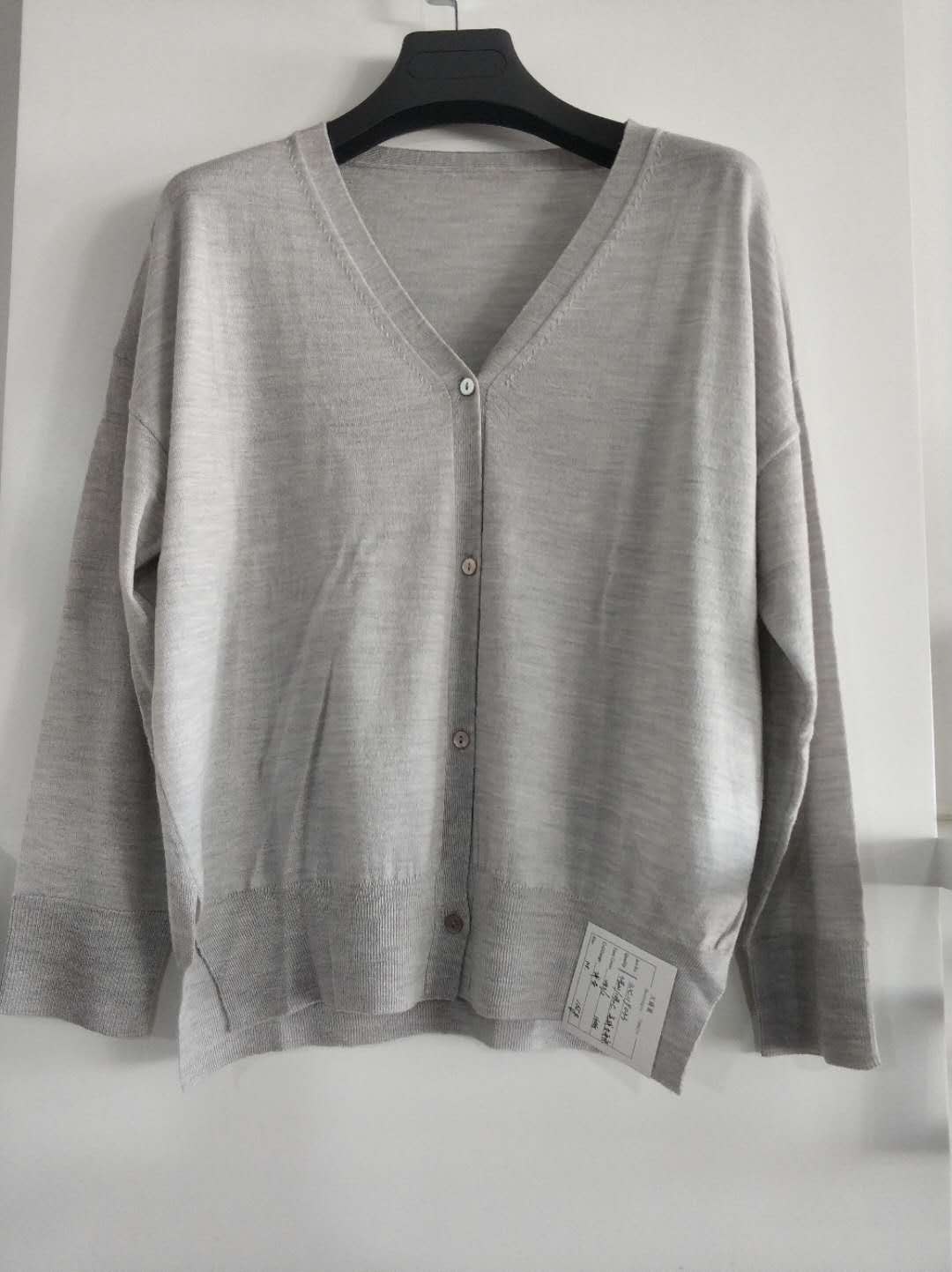 worsted cashmere sweater for lady