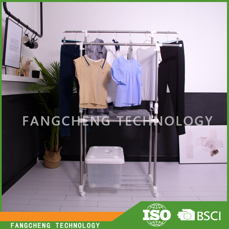 Stainless steel clothes drying rack