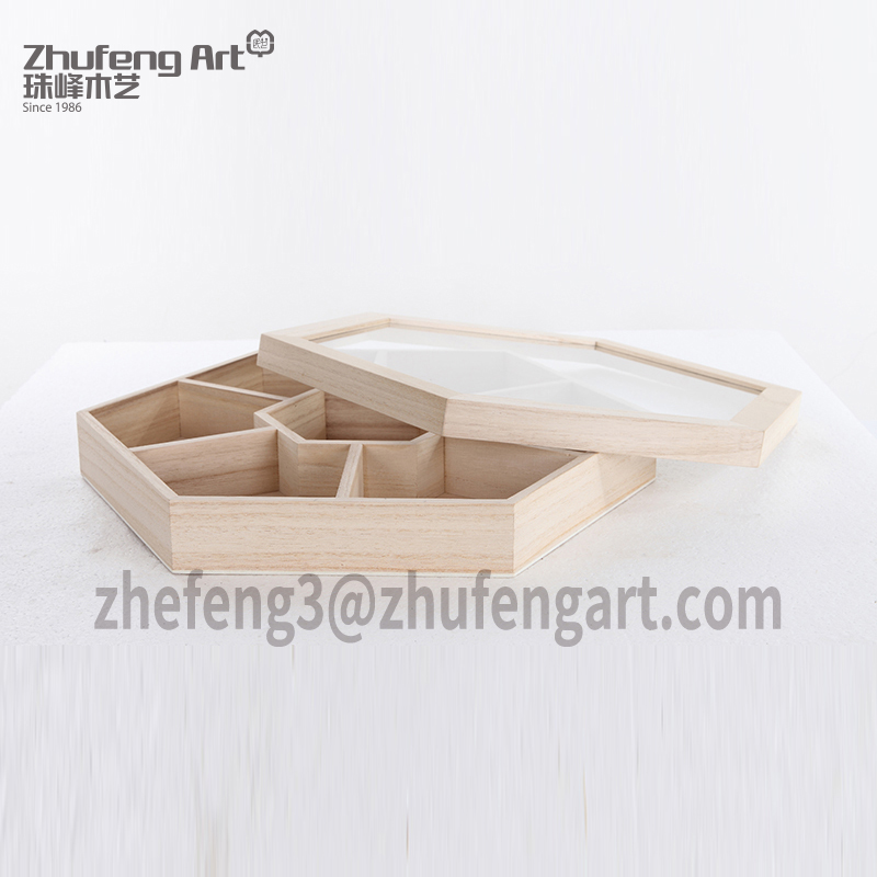 FSC wooden box , chrismas packing box , Hexagon box , lipstick box, dry fruit box