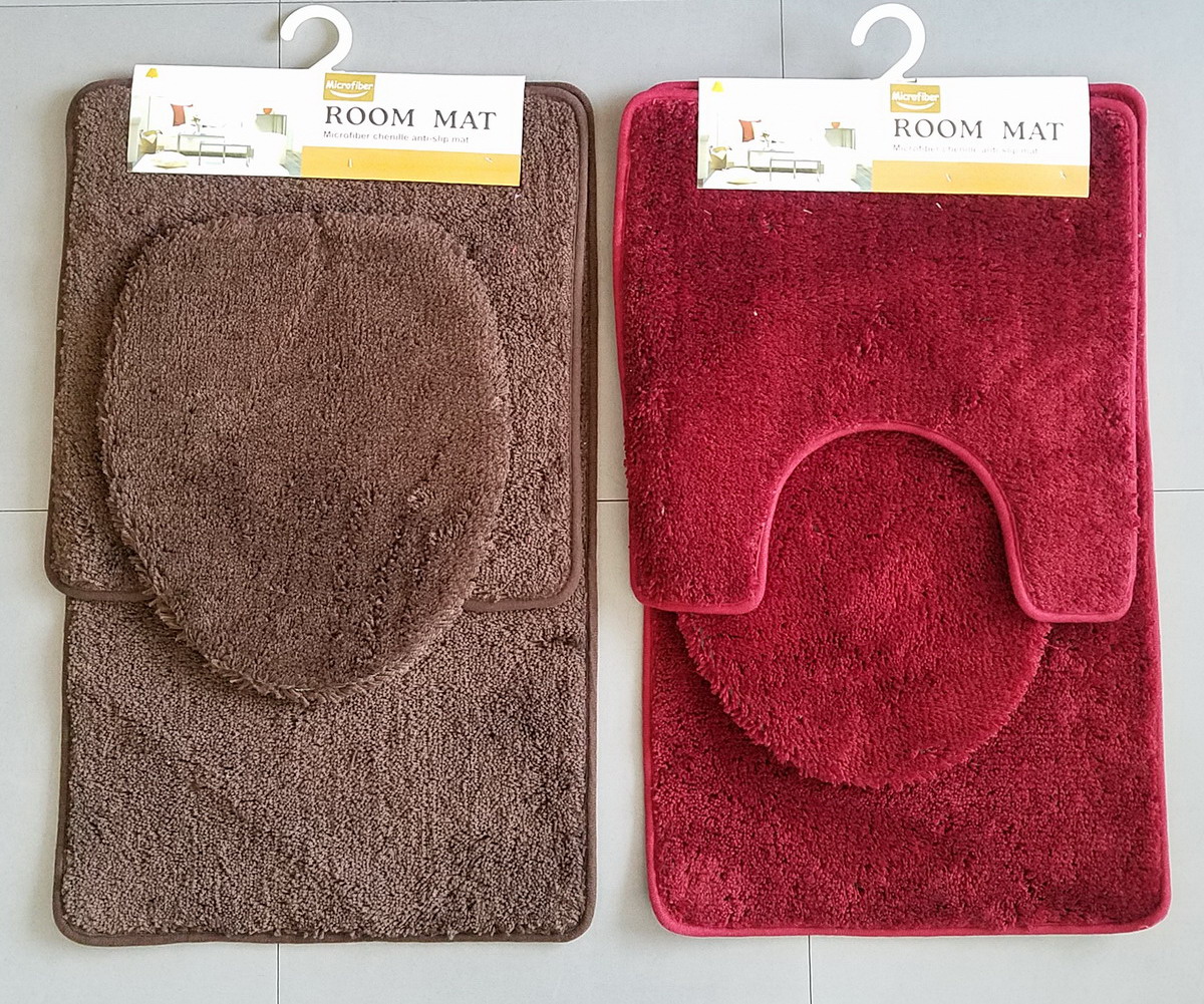 High quality Acrylic bath mat set, Home hotel fashion use bath rug, fashion bathtub bath non slip mat