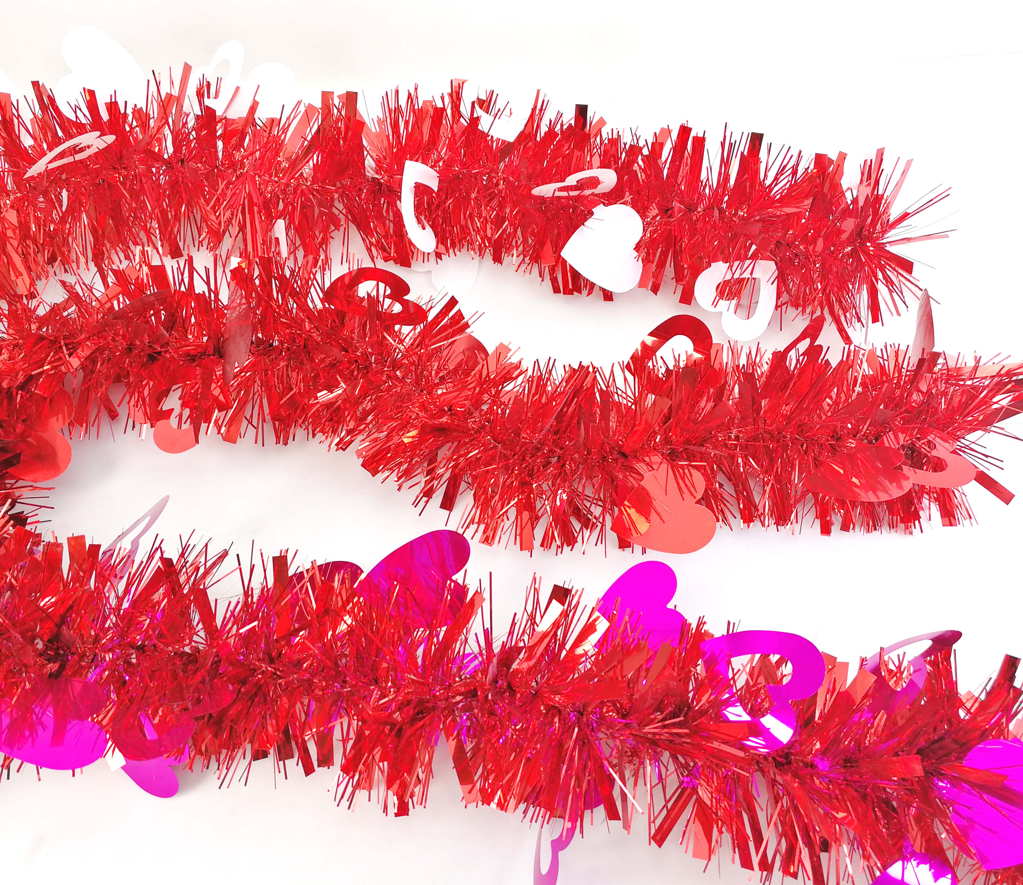 Valentine's Tinsel Garland