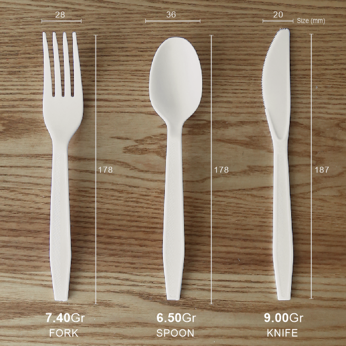 CPLA Cutlery, Heavy Duty