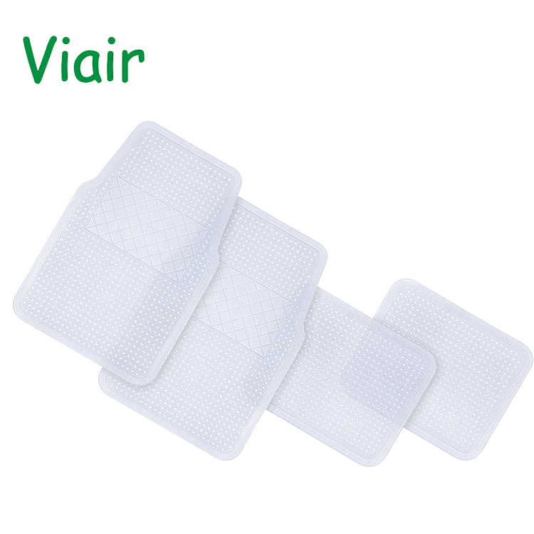 PVC Transparent Car Floor Mats Fit For Most of Cars Anti-Slip Mat Car Floor Mats