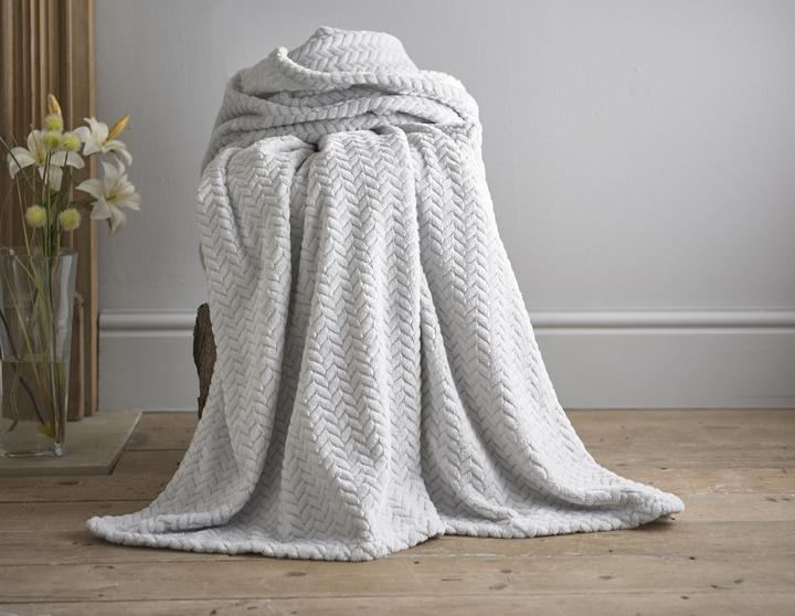 Jacquard Flannel throw