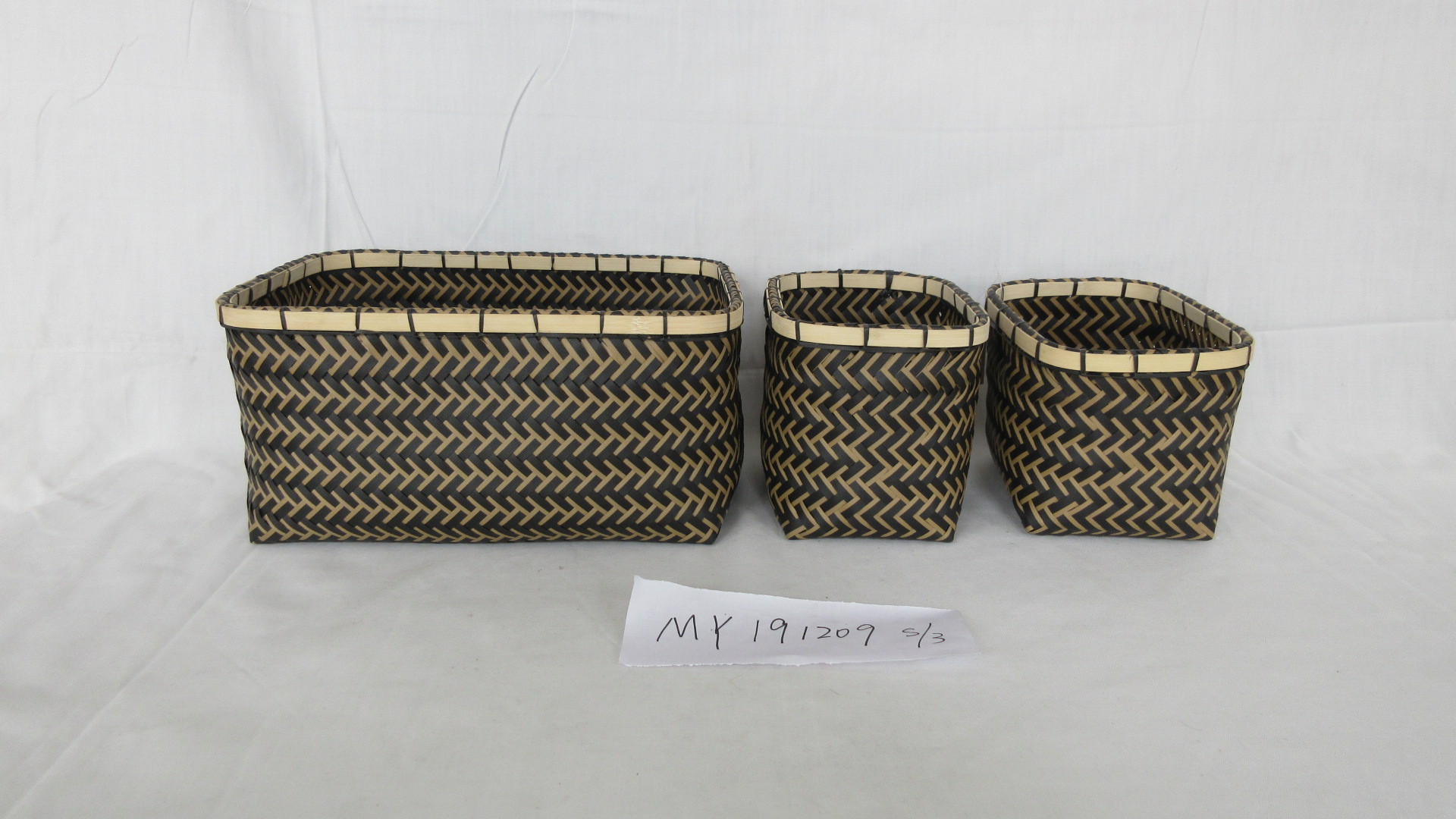Plastic rattan,PP, bamboo trim,storage bins,box, basket