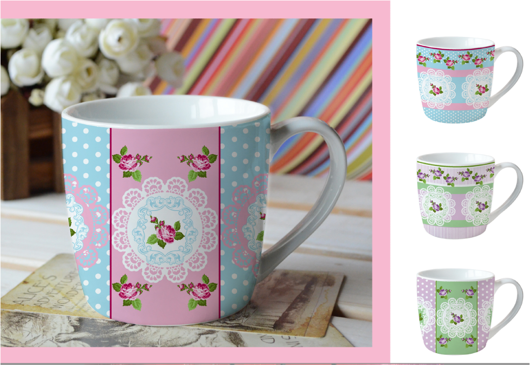 300cc New Bone China Mug