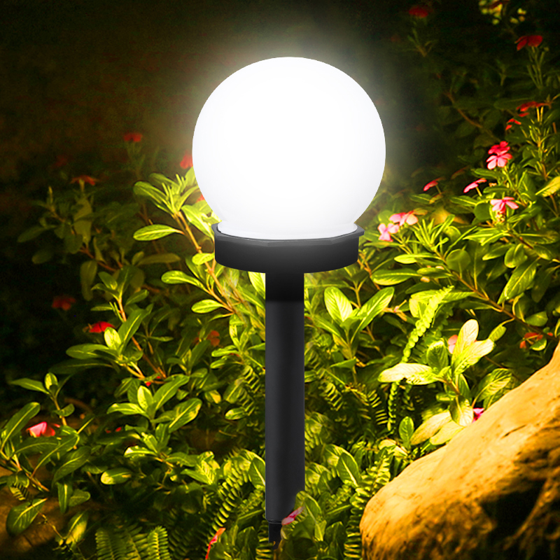 Solar Sphere Lawn Lamp