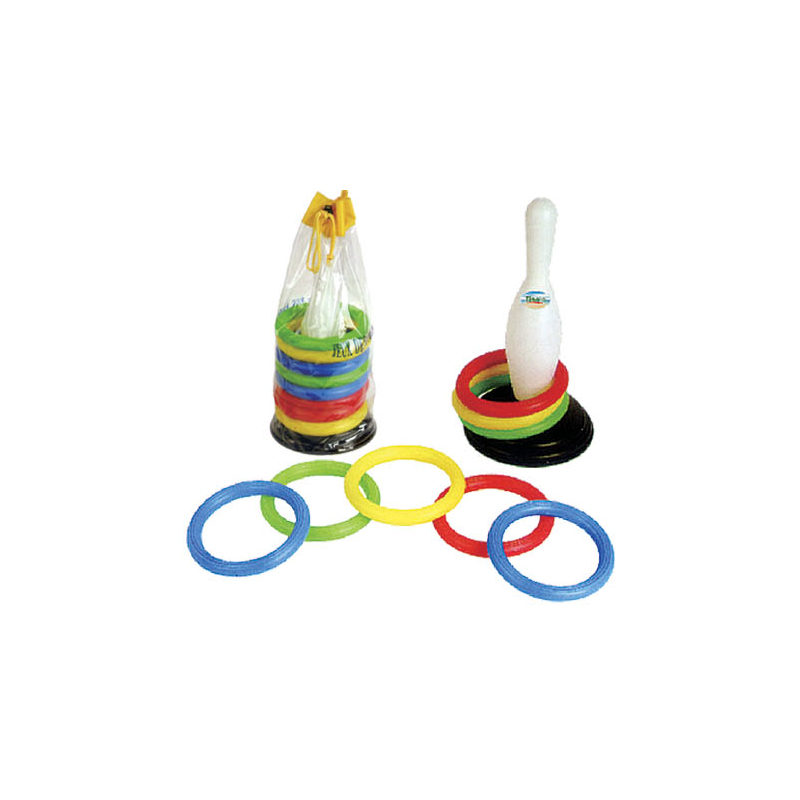 Ring toss game set