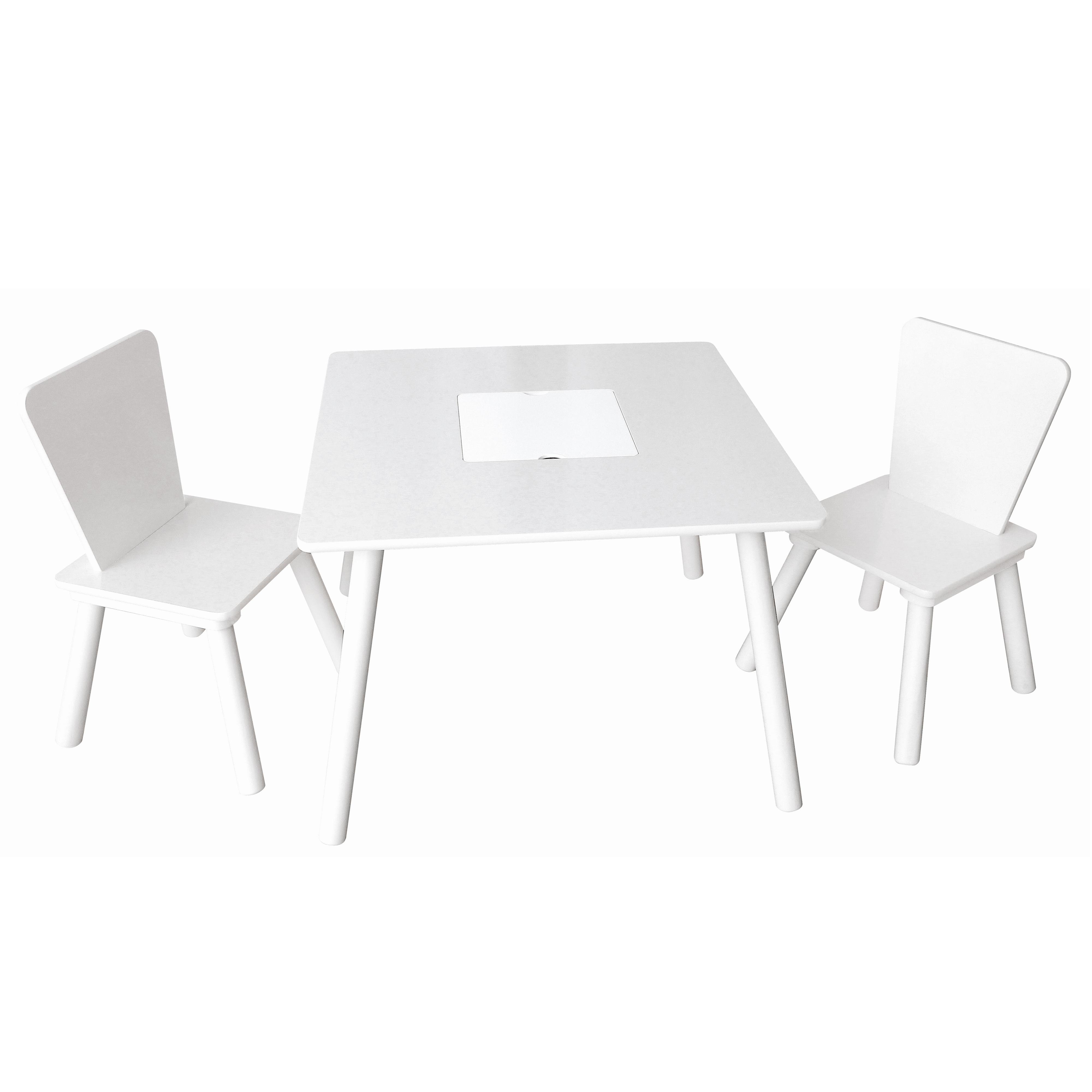 classic wooden white child desk and chairs with storage new design 2020