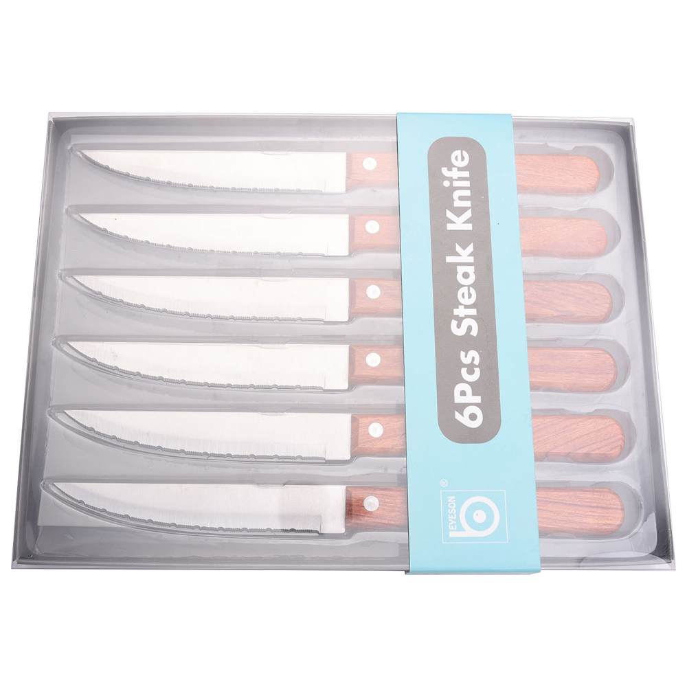 6pcs 4.5" Steak Knife Set