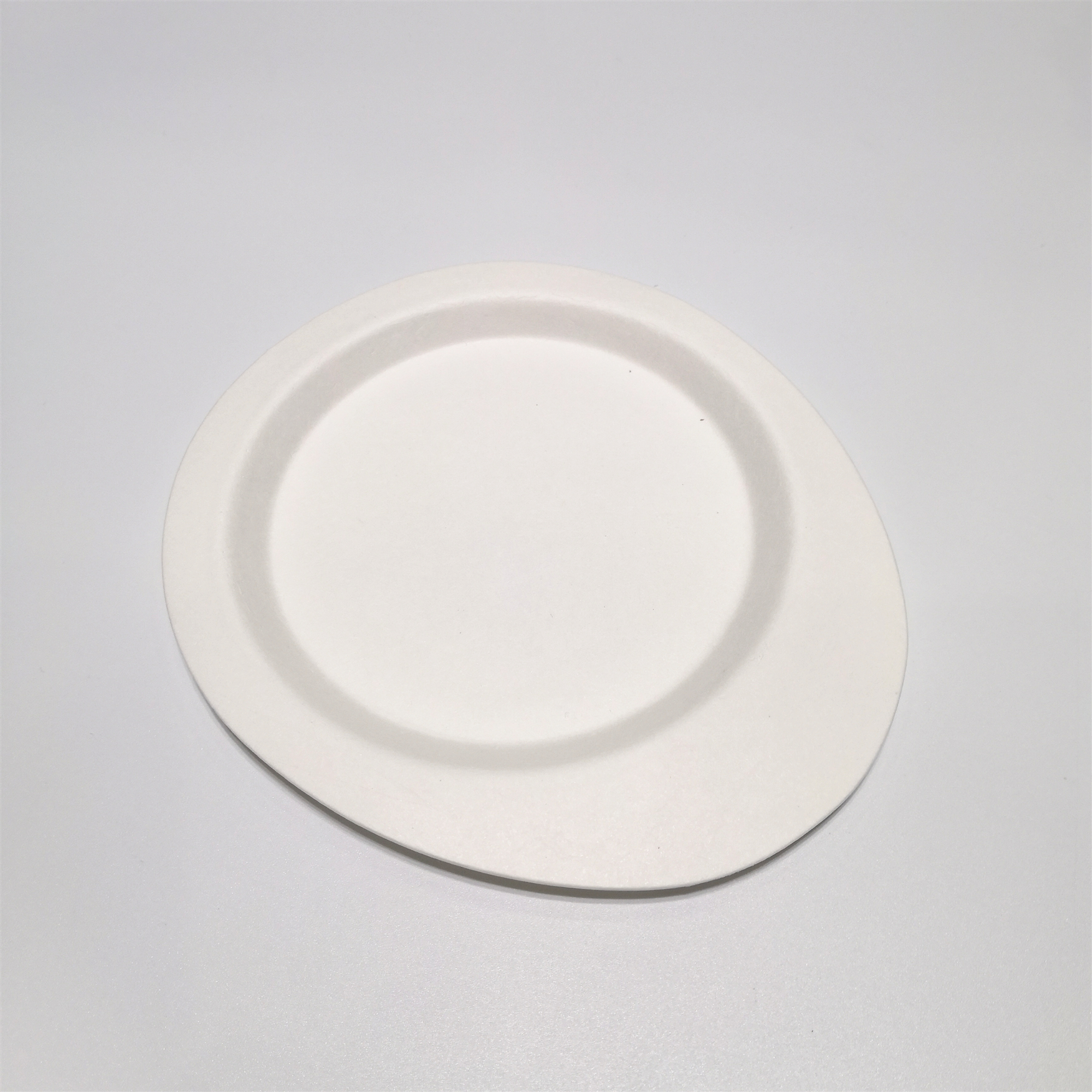 Biodegradable Compostable Sugarcane Pulp Oval Cake Tray