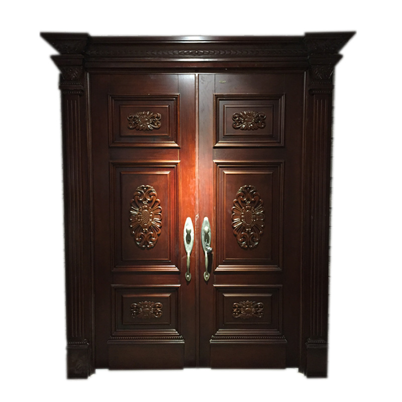 Steel wood armored door