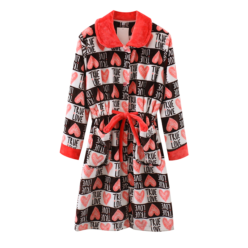 100% polyester Women Morning Gown,bathrobe,bath robe, Lady Home Wear, Lady Sleeping Wear, Fleece Morning Gown, Fleece Lady Gown